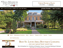 Tablet Screenshot of m.beallmansion.com